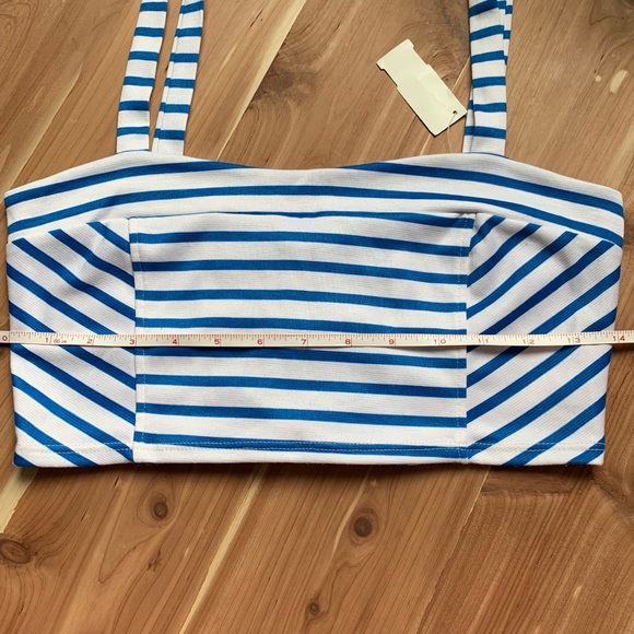 LUSH Bow Back Crop Tank - Picture 4 of 7